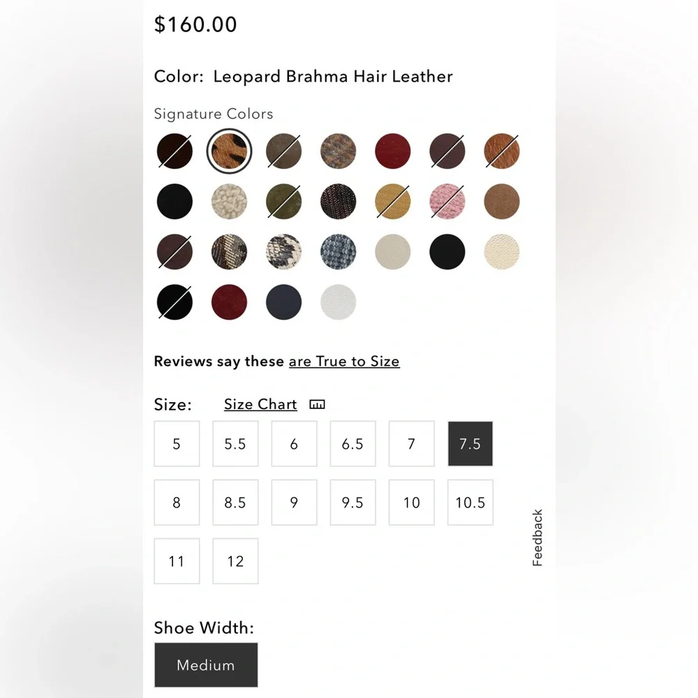 Sam Edelman Leopard Brahma Hair Leather Ballet Flats 7 1/2 NWT - Picture 9 of 14